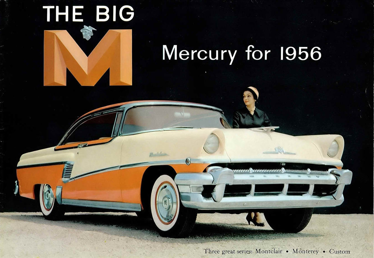 1956 Mercury Brochure Page 1